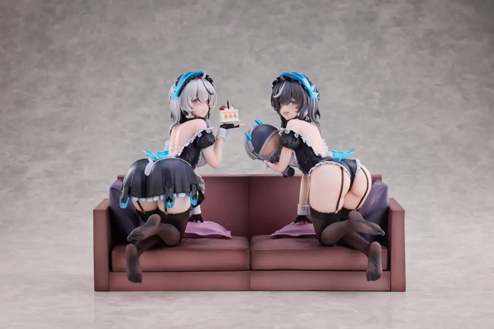 Snowbreak Containment Zone PVC-Statuen 2er-Pack 1/6 Cherno & Meursault Apprentice Maid Ver. Deluxe Edition 19 cm Produktfoto
