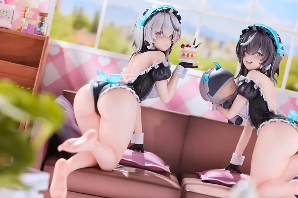 Snowbreak Containment Zone PVC-Statuen 2er-Pack 1/6 Cherno & Meursault Apprentice Maid Ver. Deluxe Edition 19 cm Produktfoto