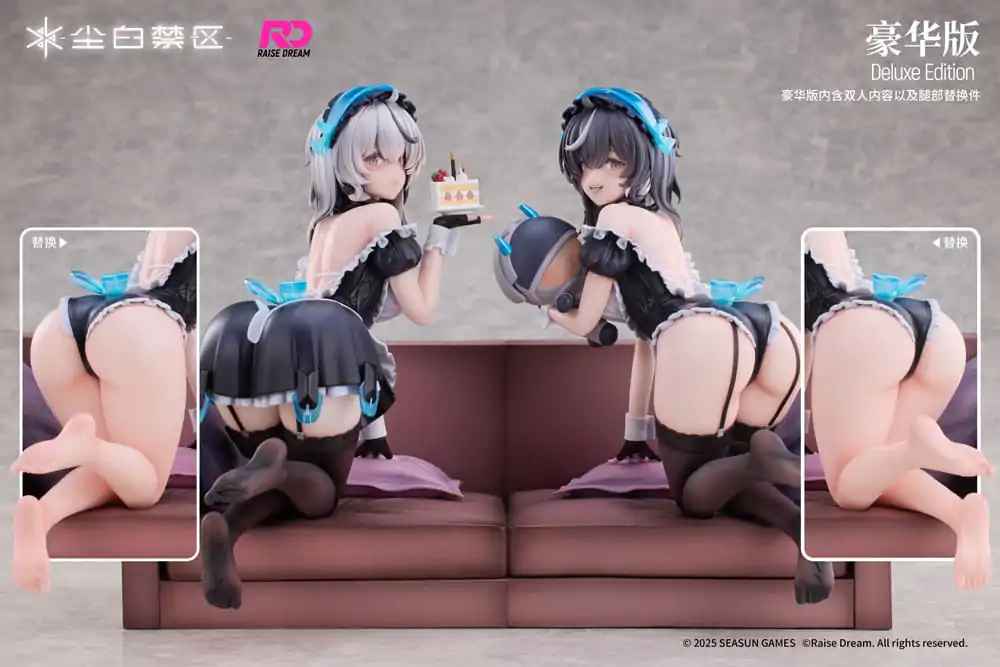 Snowbreak Containment Zone PVC-Statuen 2er-Pack 1/6 Cherno & Meursault Apprentice Maid Ver. Deluxe Edition 19 cm Produktfoto