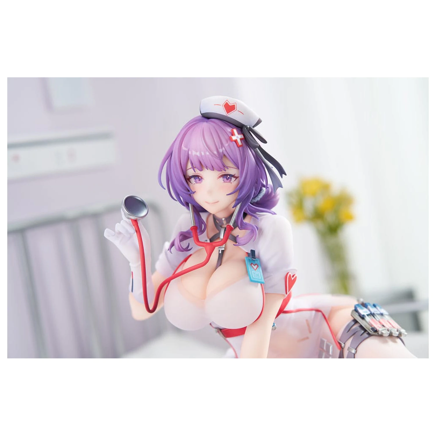 Snowbreak: Containment Zone PVC Statue 1/7 Enya Whisper Cure Nurse Costume Ver. 14 cm Produktfoto