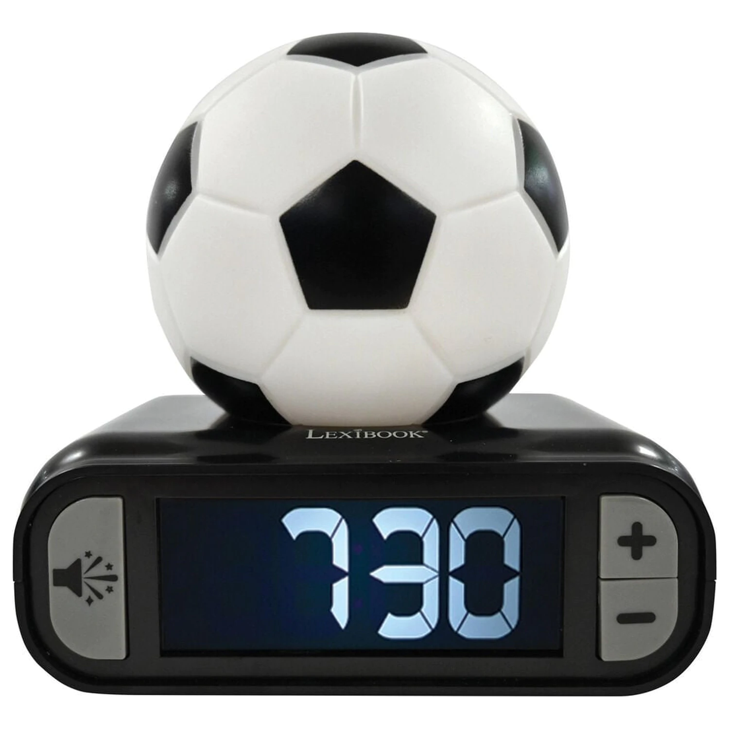 Soccer 3D Nachtlicht digitale Wecker Uhr Produktfoto