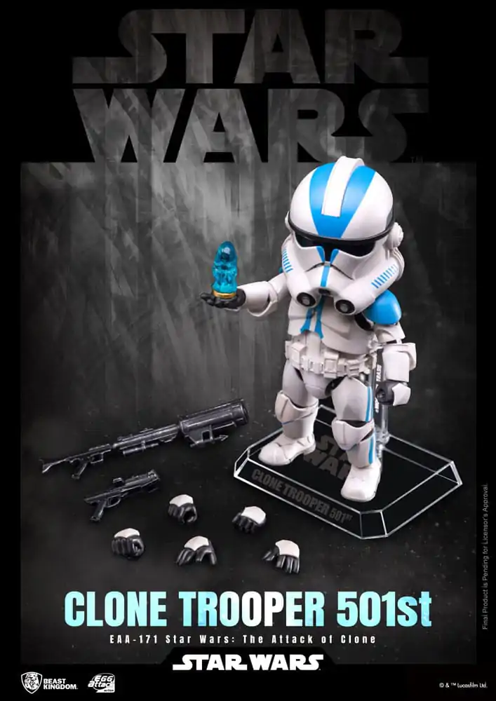 Star Wars Egg Attack  Actionfigur Clone Trooper 501st 16 cm Produktfoto