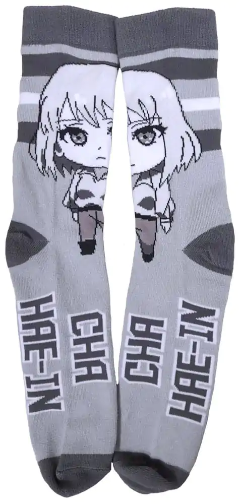 Solo Leveling Socken Cha Hae-In Crew Produktfoto
