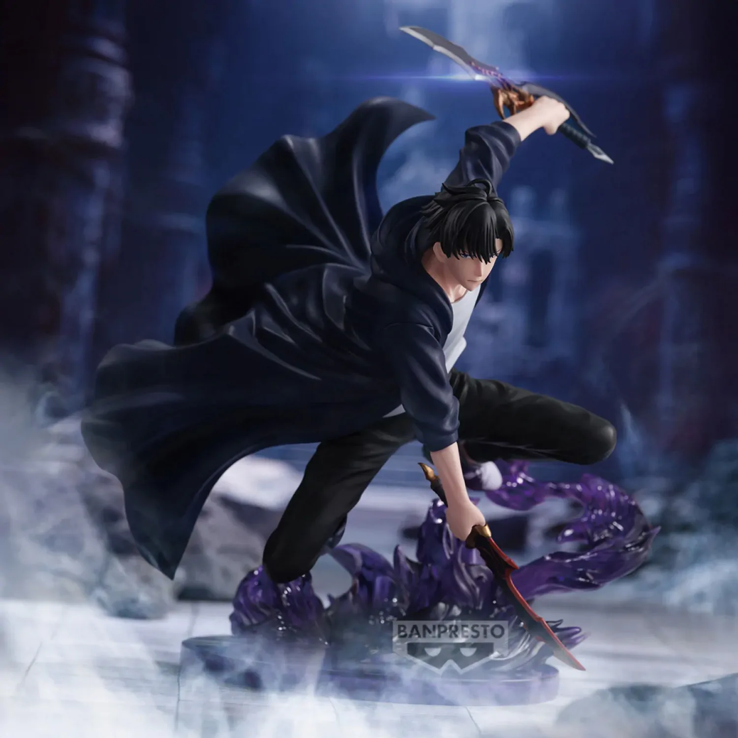 Solo Leveling Excite Motions Sung Jinwoo Figur 13cm Produktfoto