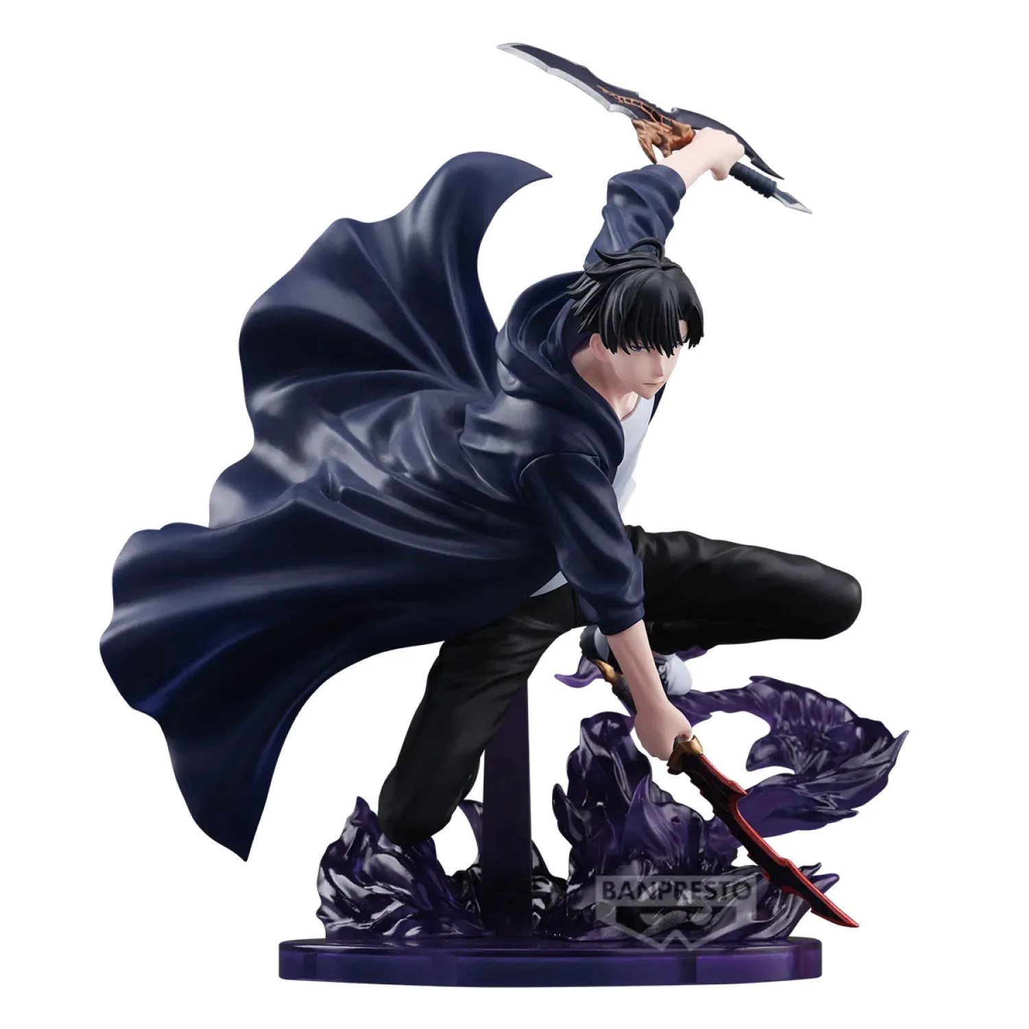Solo Leveling Excite Motions Sung Jinwoo Figur 13cm Produktfoto