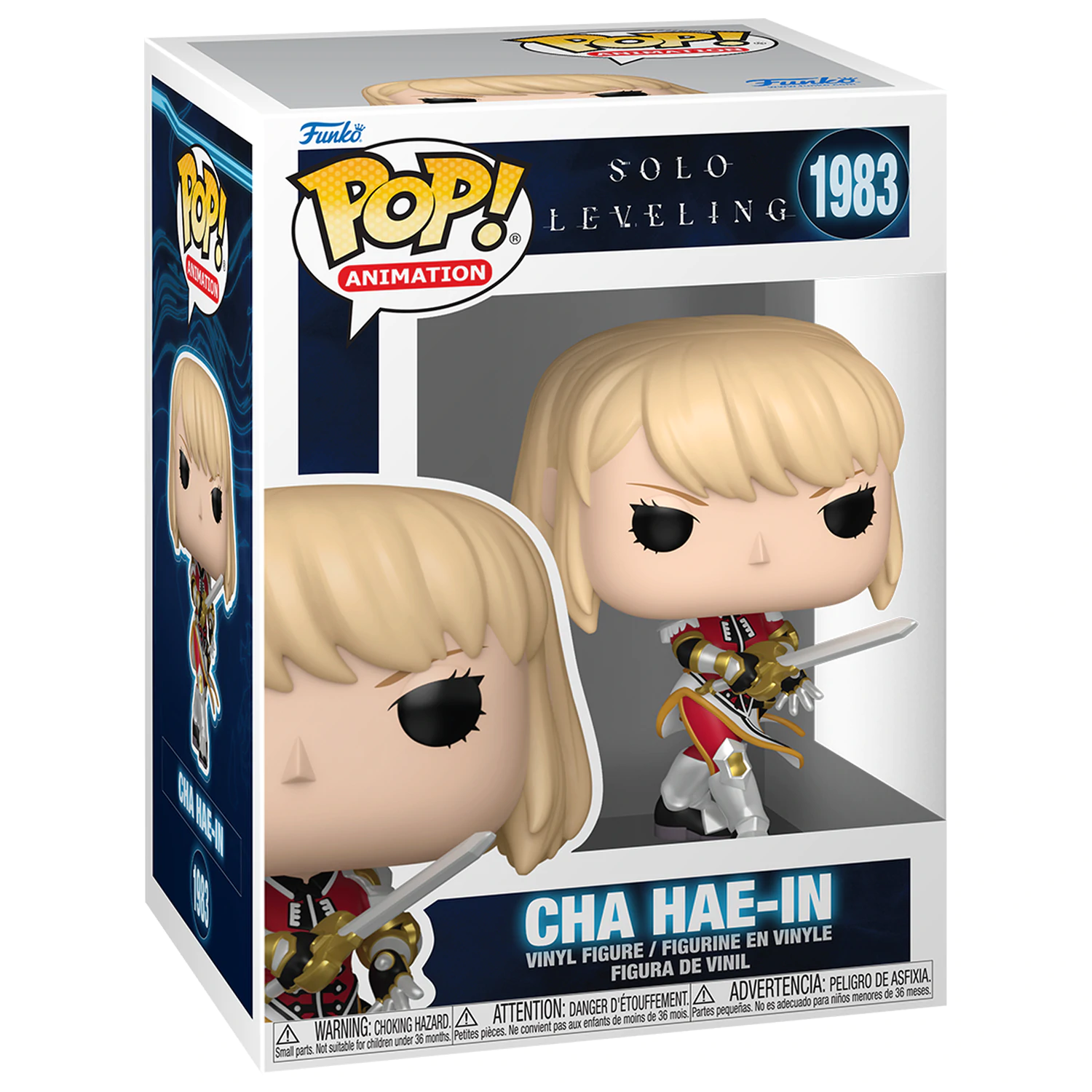 Solo Leveling Funko POP! Animation Vinylfigur Cha Hae-In 9 cm Produktfoto