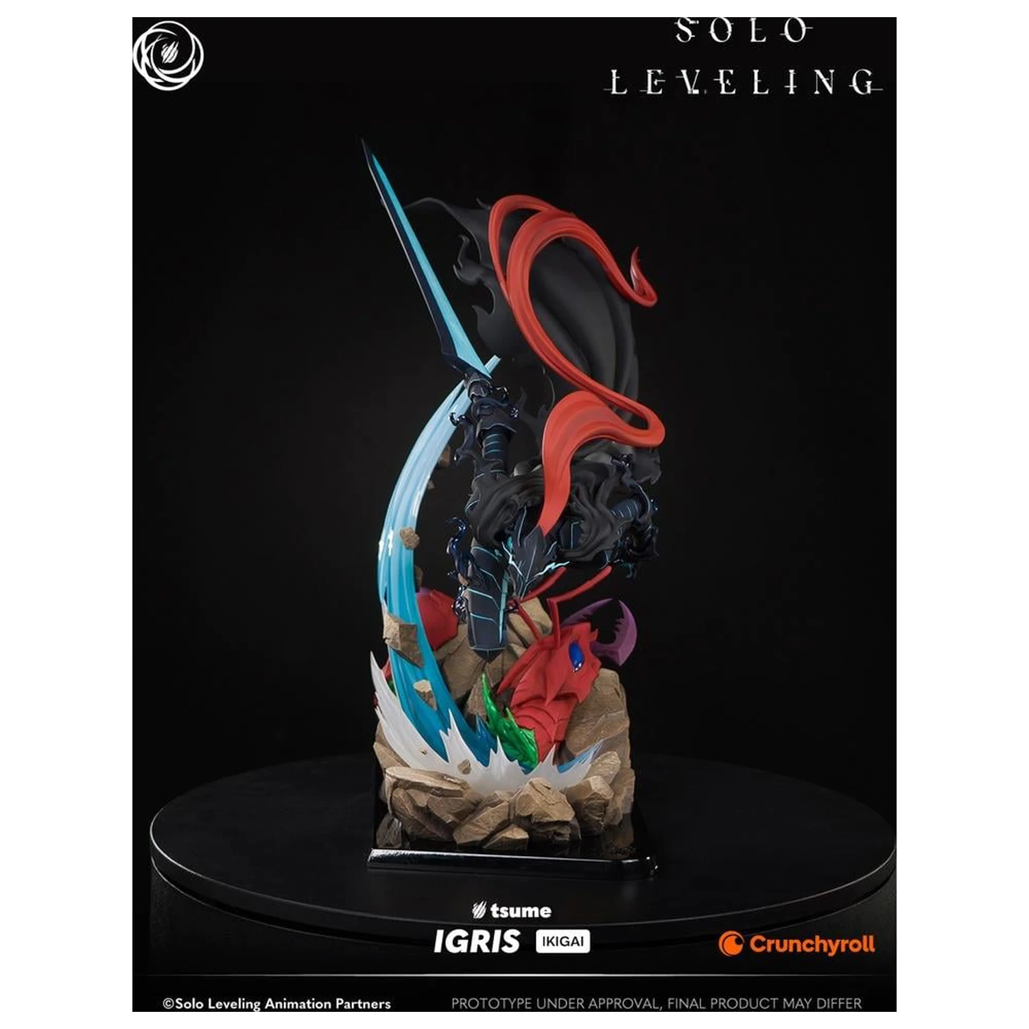 Solo Leveling Igris Statue Ikigai 1/6 Von Tsume 56cm Produktfoto