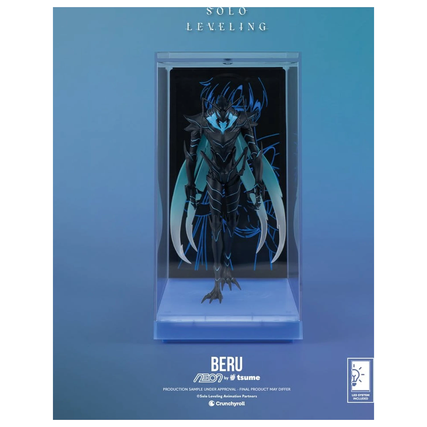 Solo Leveling Neon Figur 1/9 Beru 20 Zentimeter Produktfoto
