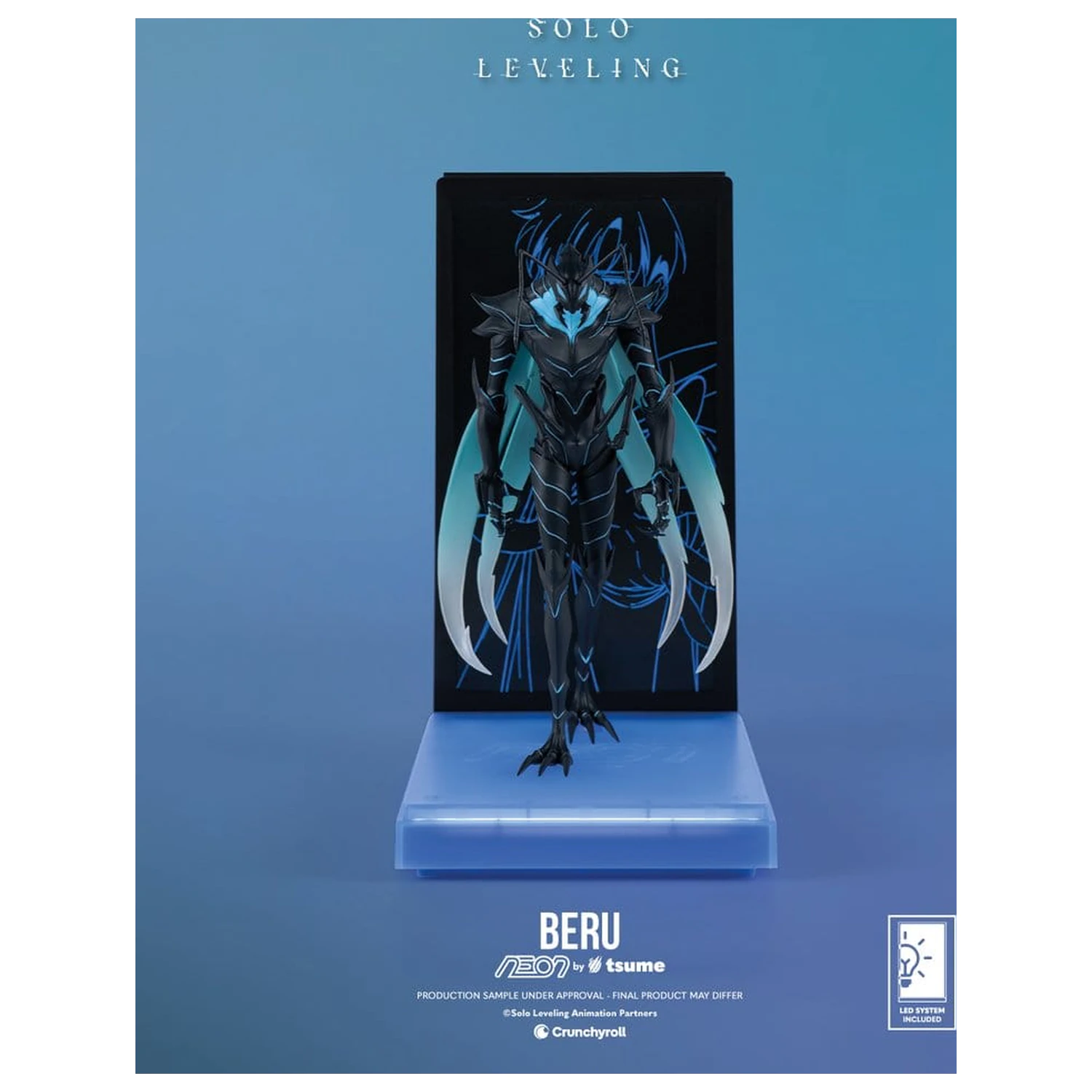 Solo Leveling Neon Figur 1/9 Beru 20 Zentimeter Produktfoto