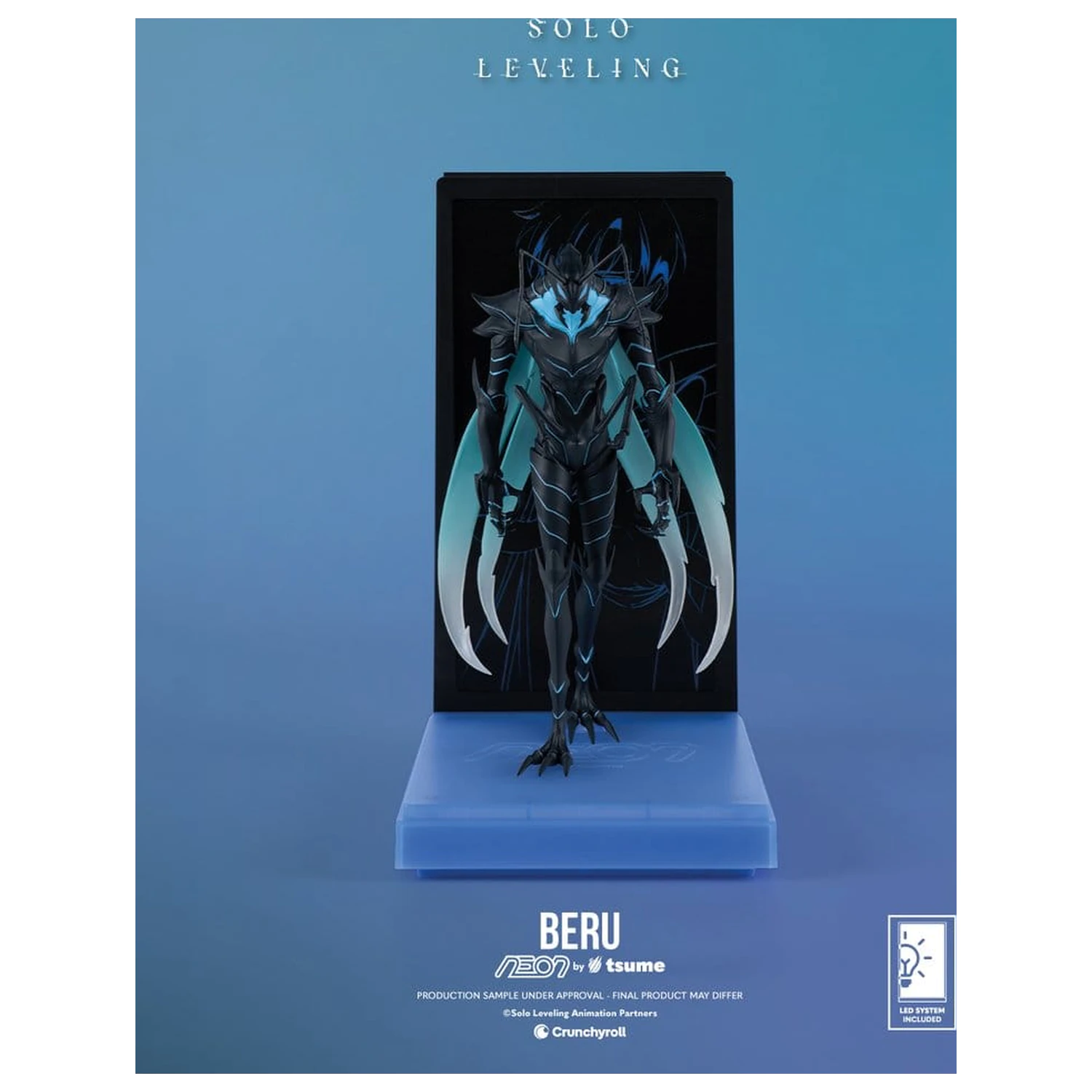 Solo Leveling Neon Figur 1/9 Beru 20 Zentimeter Produktfoto