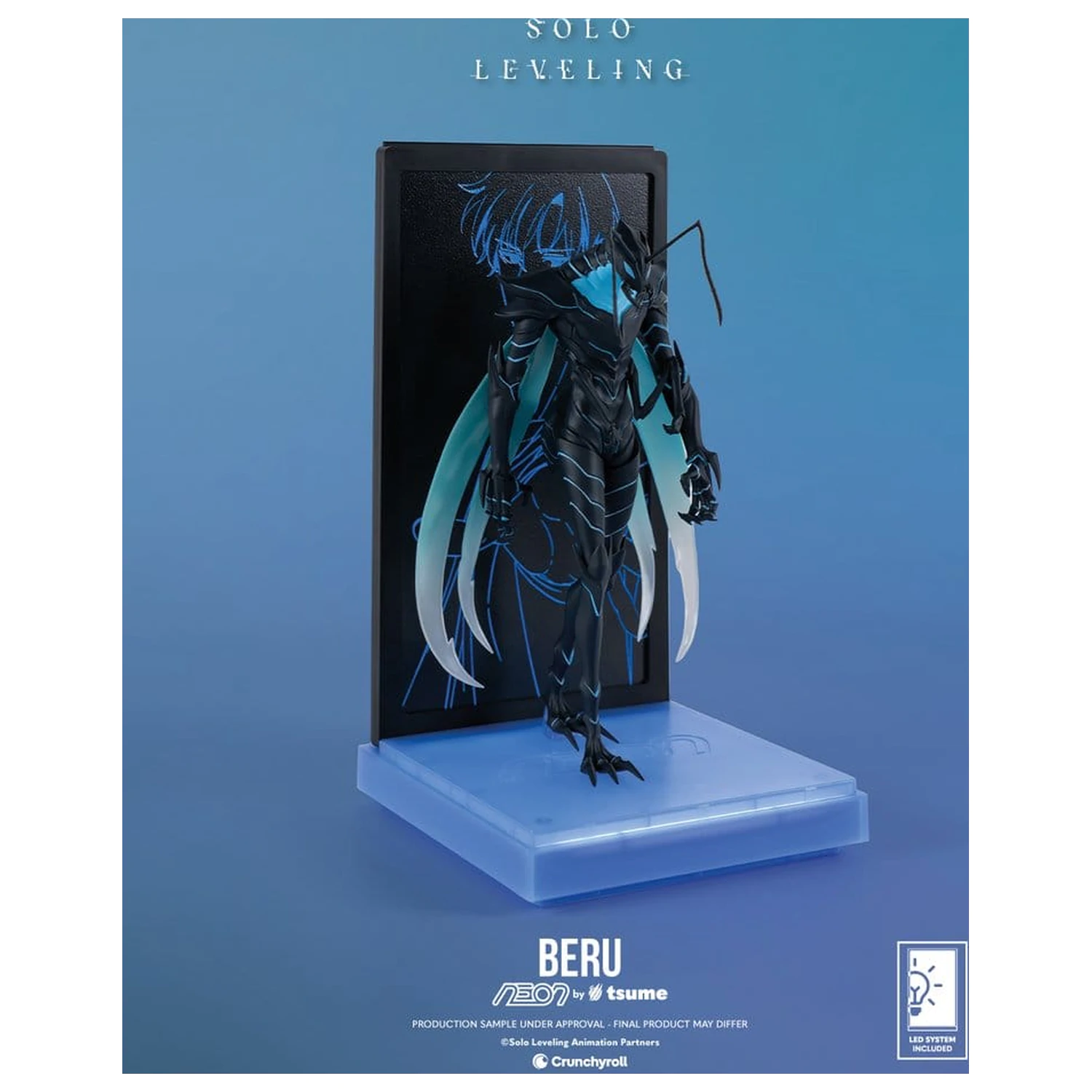 Solo Leveling Neon Figur 1/9 Beru 20 Zentimeter Produktfoto