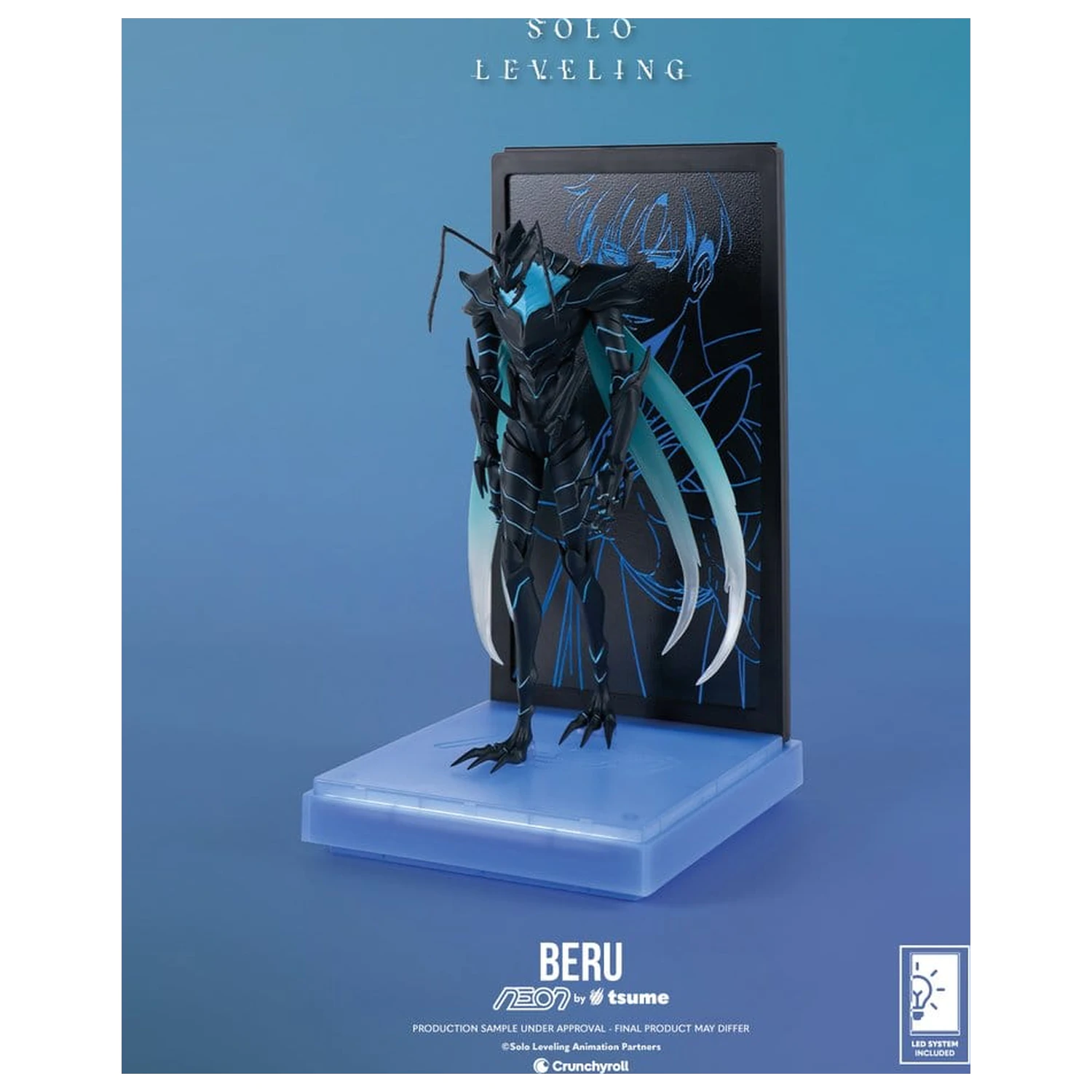 Solo Leveling Neon Figur 1/9 Beru 20 Zentimeter Produktfoto