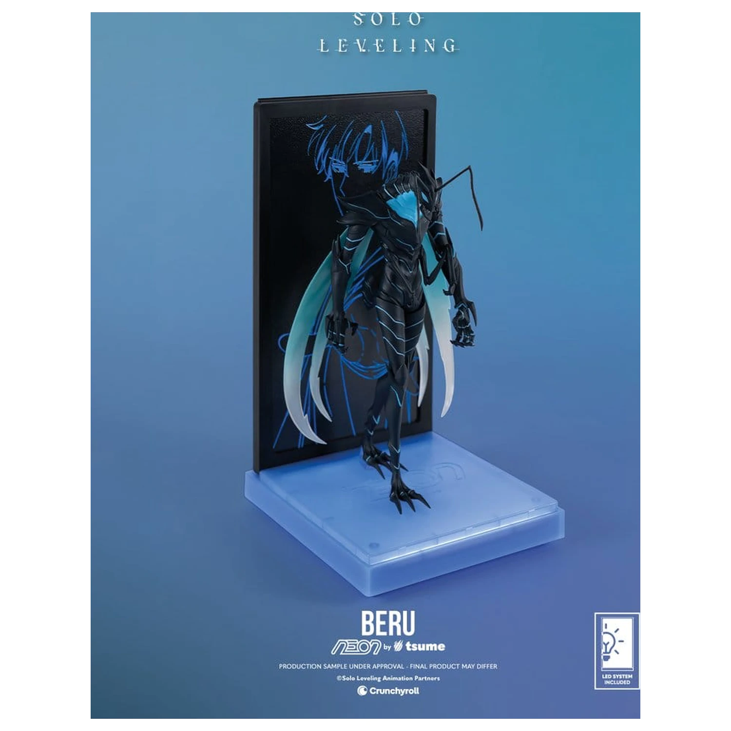 Solo Leveling Neon Figur 1/9 Beru 20 Zentimeter Produktfoto