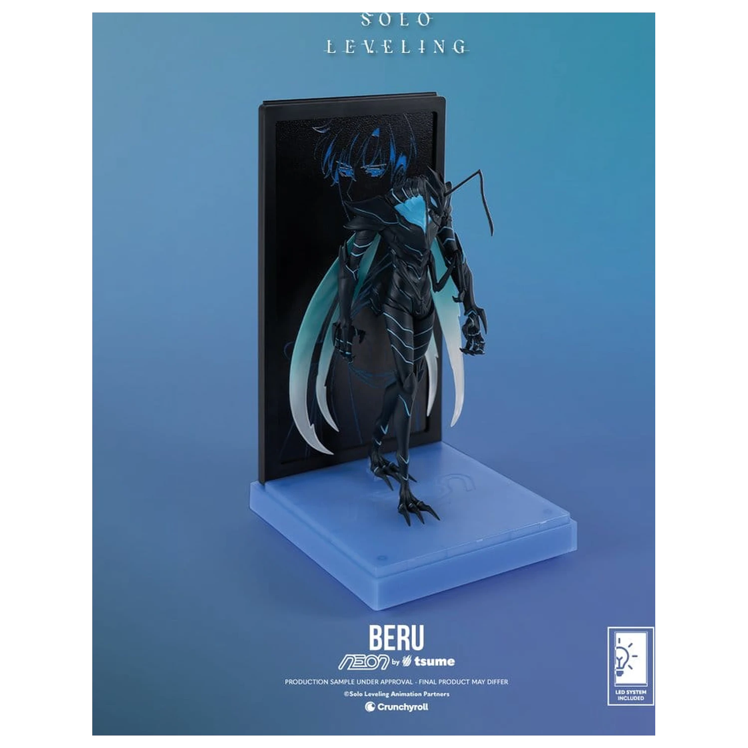 Solo Leveling Neon Figur 1/9 Beru 20 Zentimeter Produktfoto
