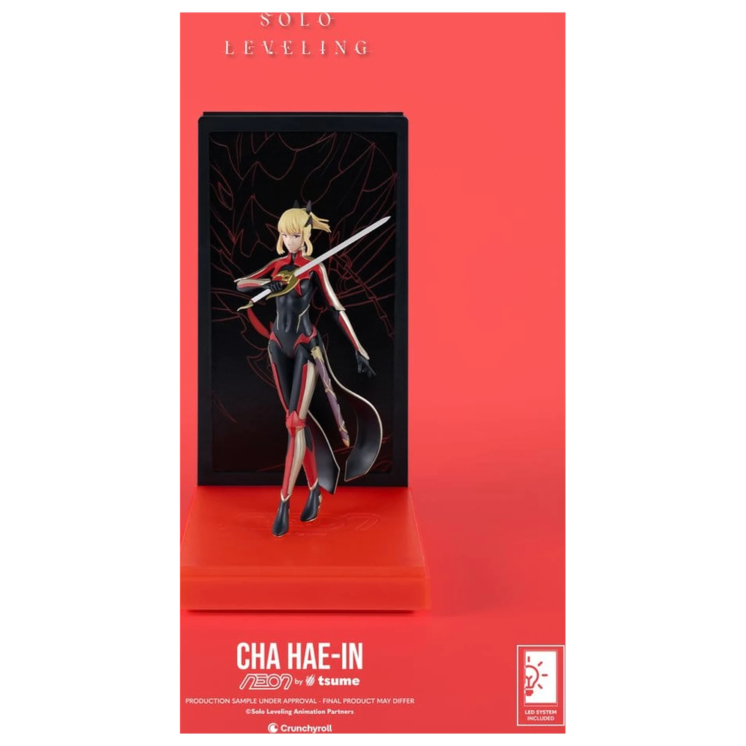 Solo Leveling Neon Figur 1/9 Cha Hae-In 20 Zentimeter Produktfoto