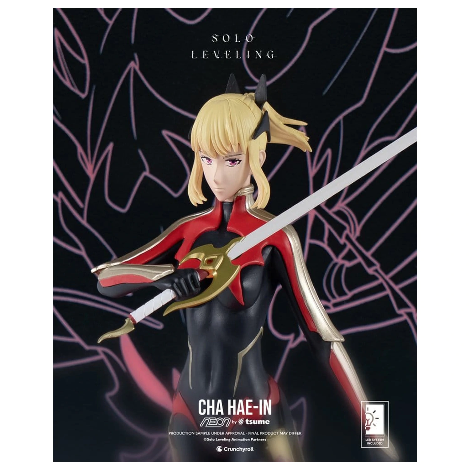 Solo Leveling Neon Figur 1/9 Cha Hae-In 20 Zentimeter Produktfoto