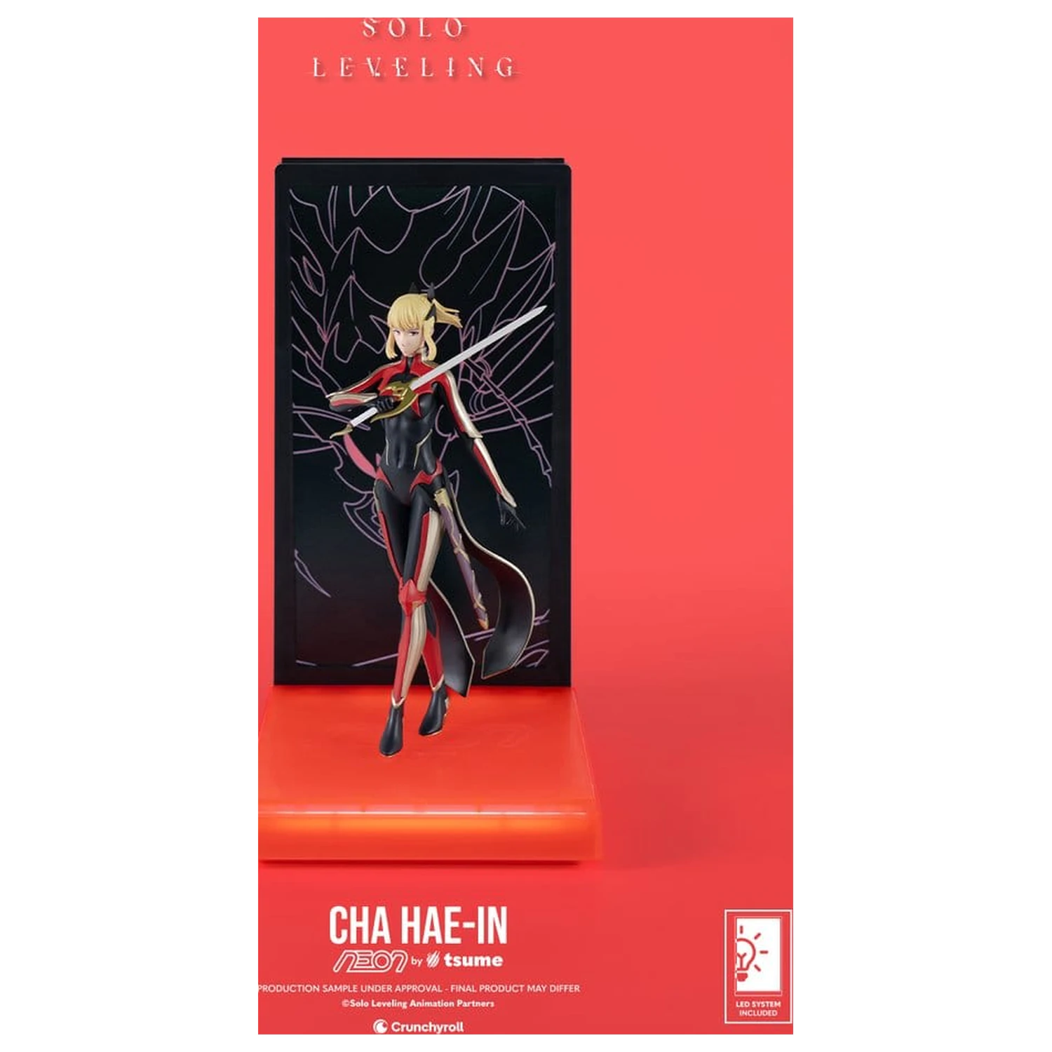 Solo Leveling Neon Figur 1/9 Cha Hae-In 20 Zentimeter Produktfoto