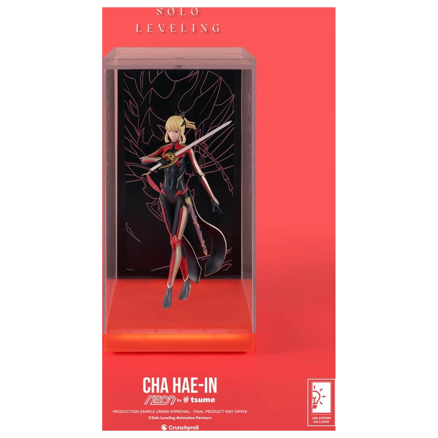 Solo Leveling Neon Figur 1/9 Cha Hae-In 20 Zentimeter Produktfoto