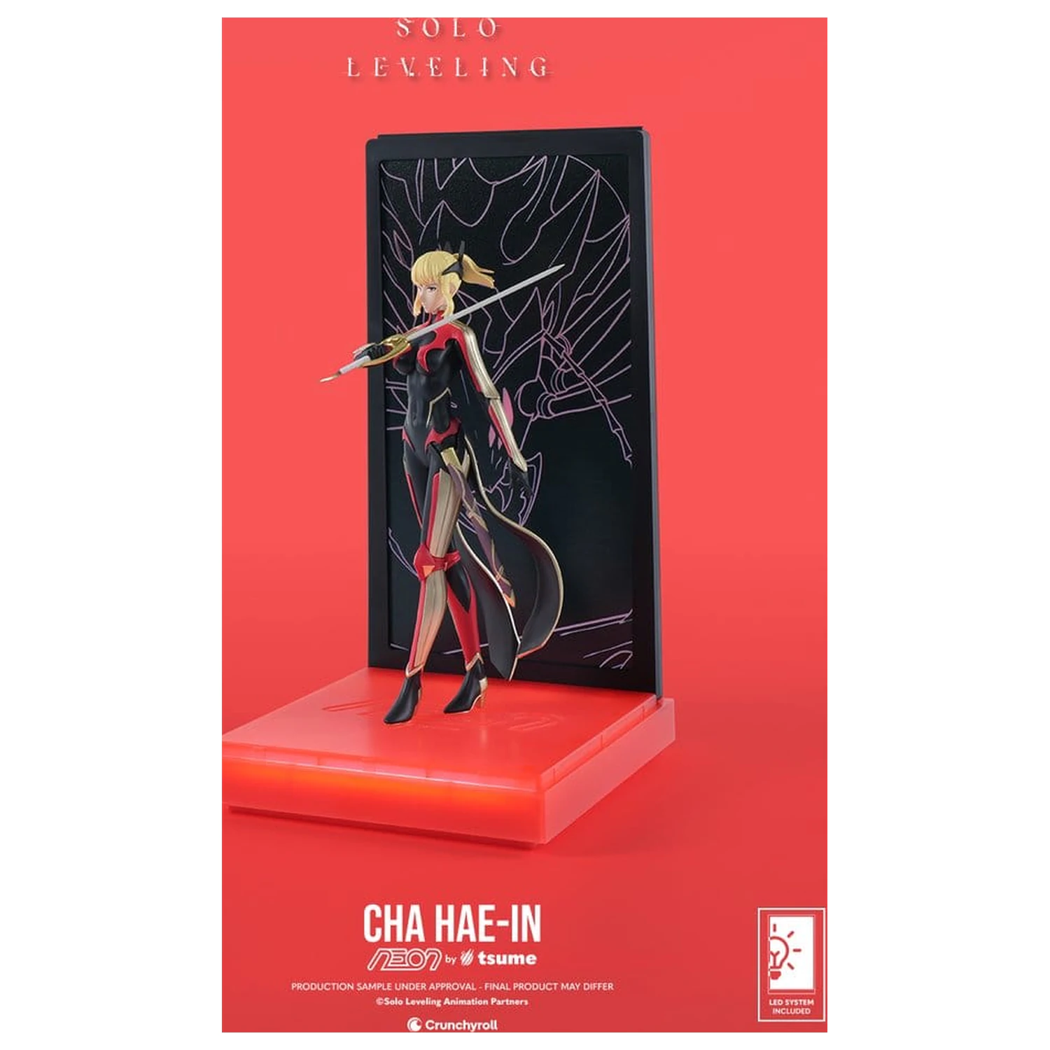 Solo Leveling Neon Figur 1/9 Cha Hae-In 20 Zentimeter Produktfoto