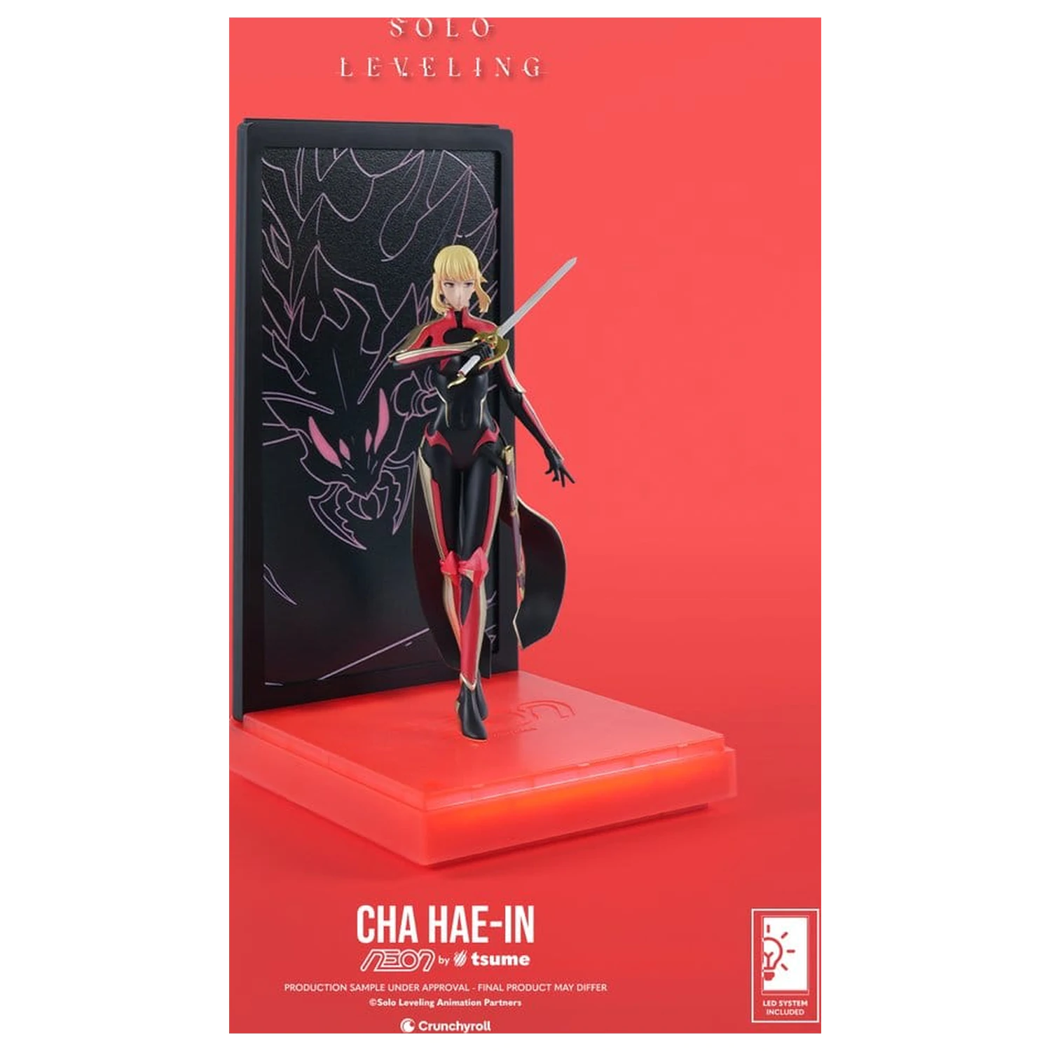 Solo Leveling Neon Figur 1/9 Cha Hae-In 20 Zentimeter Produktfoto