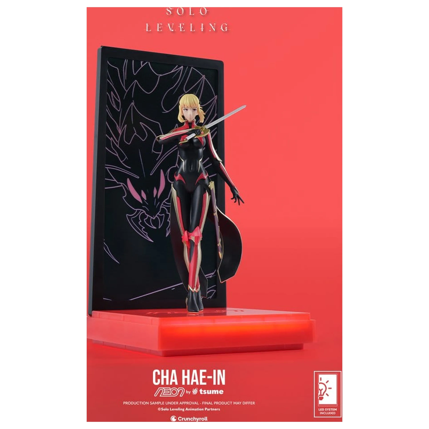Solo Leveling Neon Figur 1/9 Cha Hae-In 20 Zentimeter Produktfoto