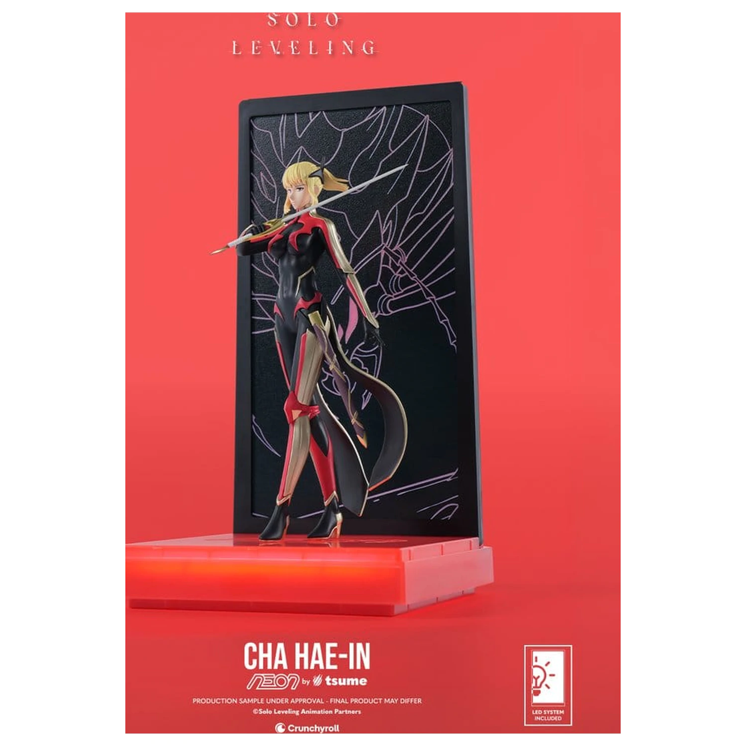 Solo Leveling Neon Figur 1/9 Cha Hae-In 20 Zentimeter Produktfoto