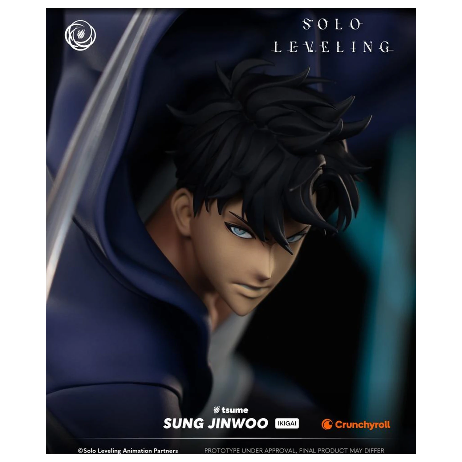 Solo Leveling Sung Jinwoo Statue Ikigai 1/6 von Tsume 44 Zentimeter Produktfoto