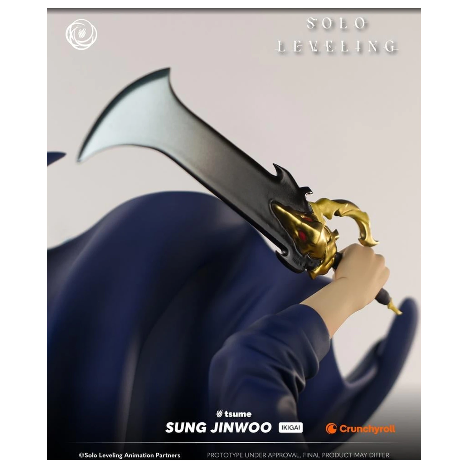 Solo Leveling Sung Jinwoo Statue Ikigai 1/6 von Tsume 44 Zentimeter Produktfoto