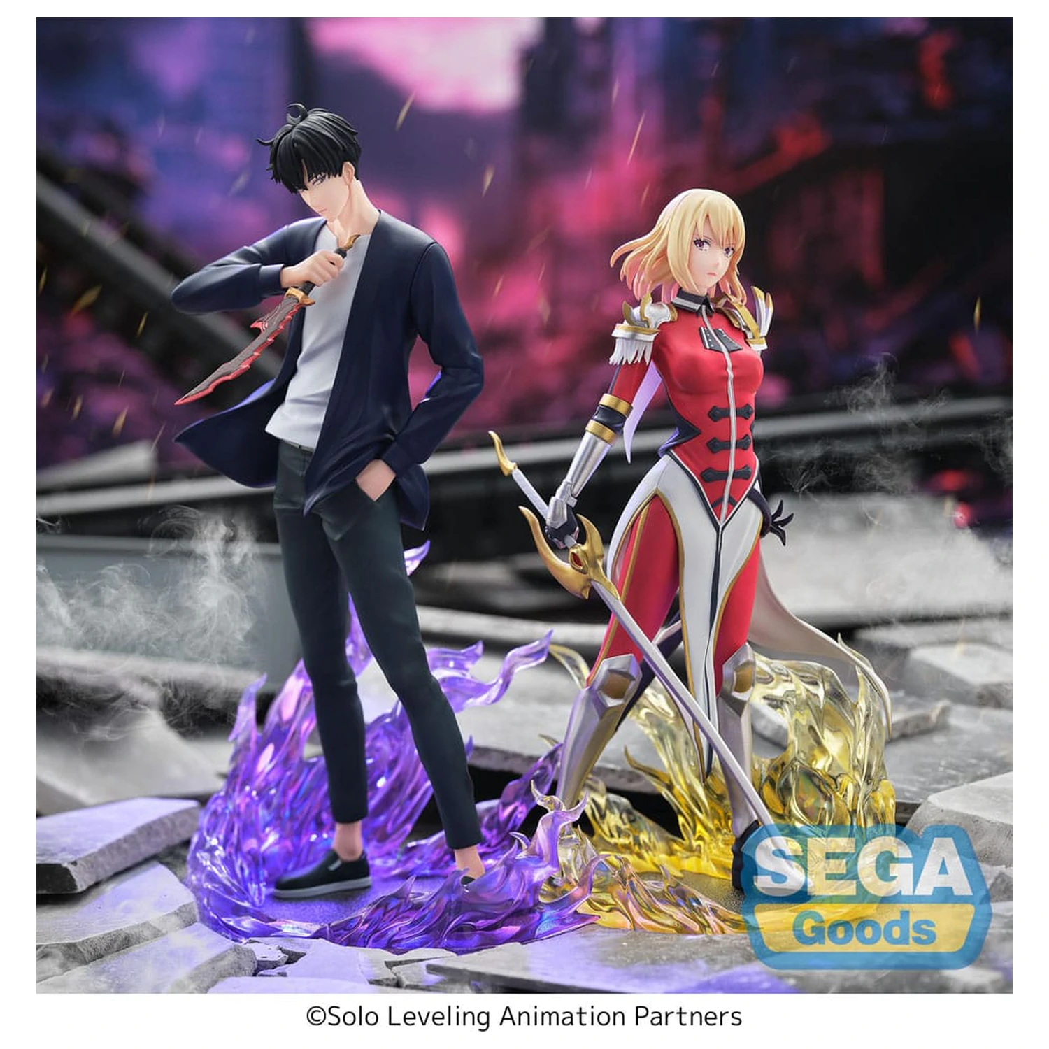 Solo Leveling XrossLink PVC Statue Cha Hae-In 13 cm Produktfoto