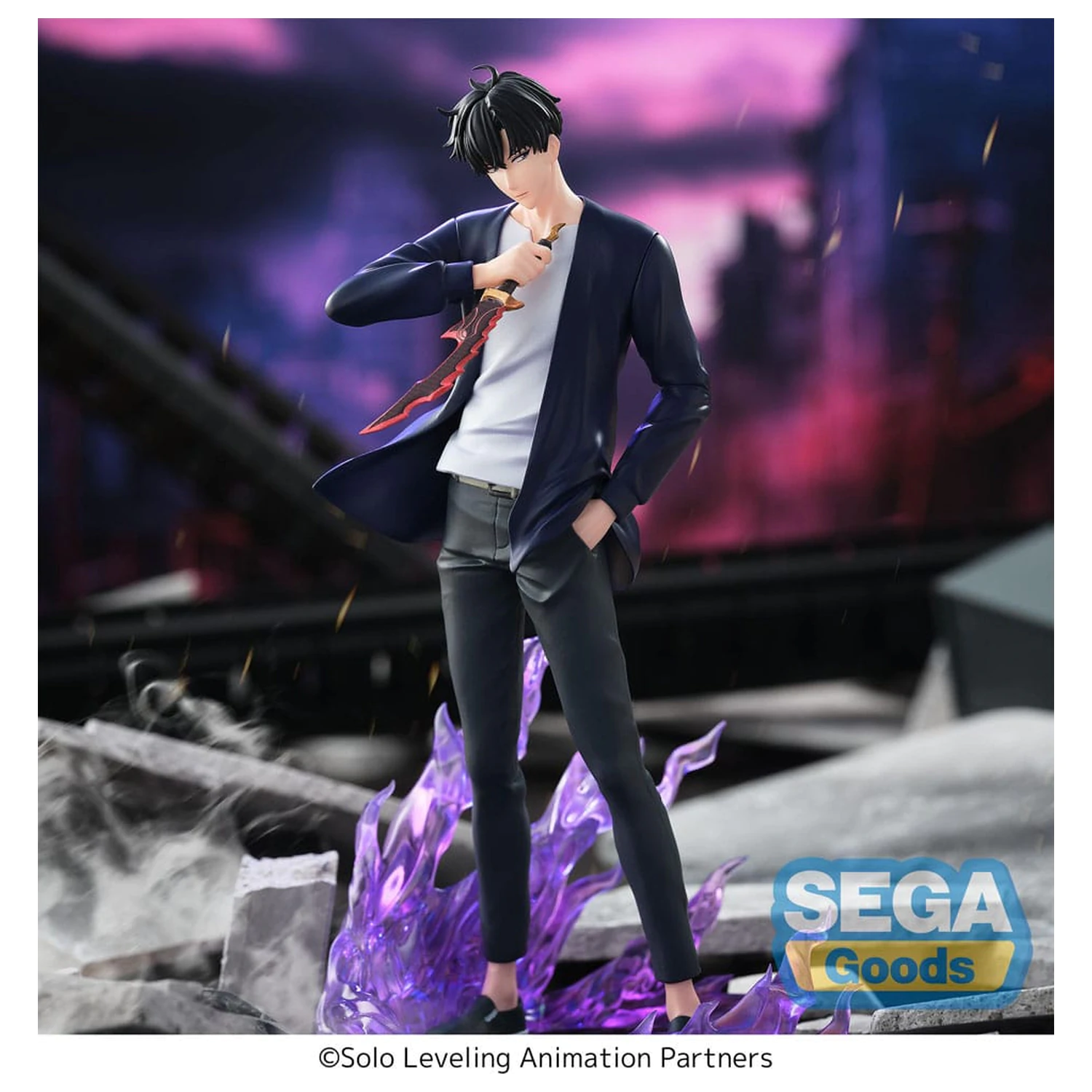 Solo Leveling XrossLink PVC Statue Sung Jinwoo 18 cm Produktfoto