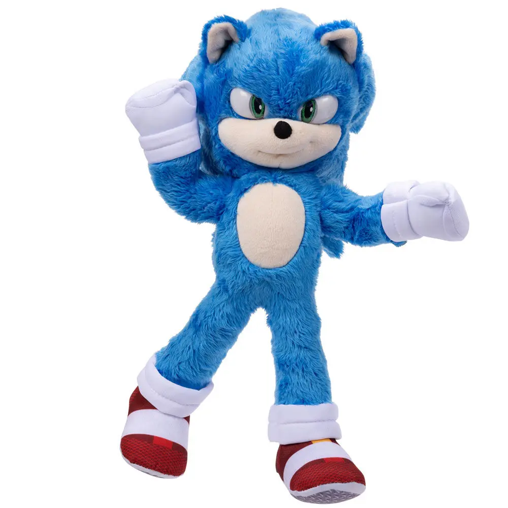 Sonic 2 Sonic Plüschfigur 32,5cm Produktfoto
