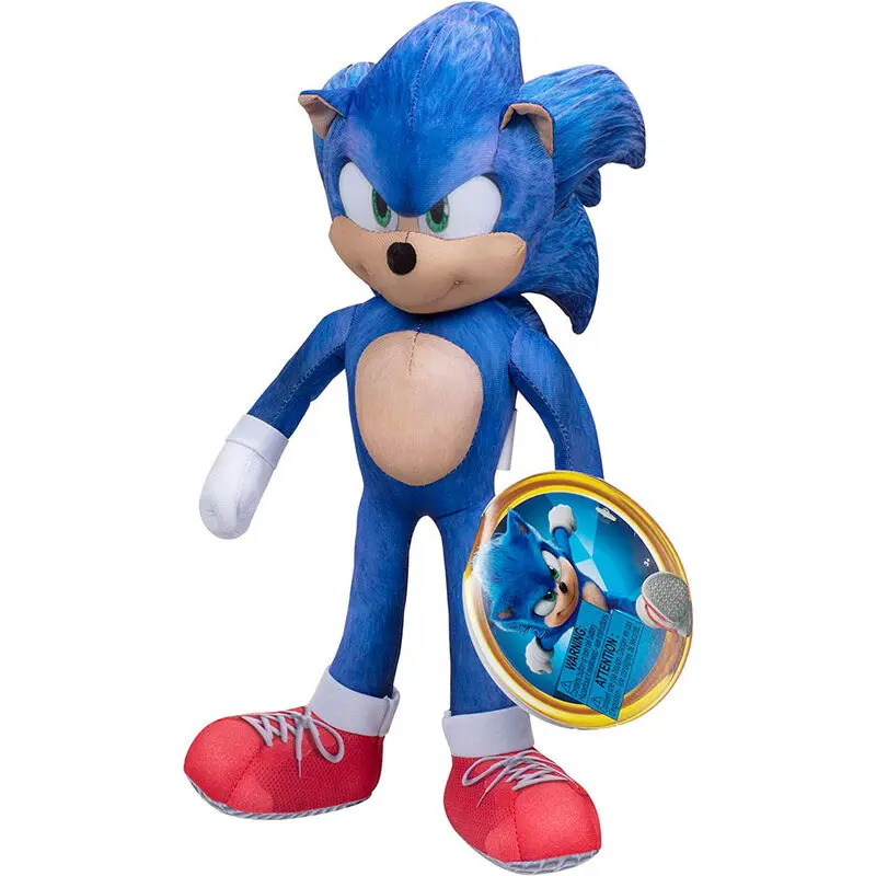 Englische Version Sonic 2 - Sonic Plüschfigur 32cm Produktfoto