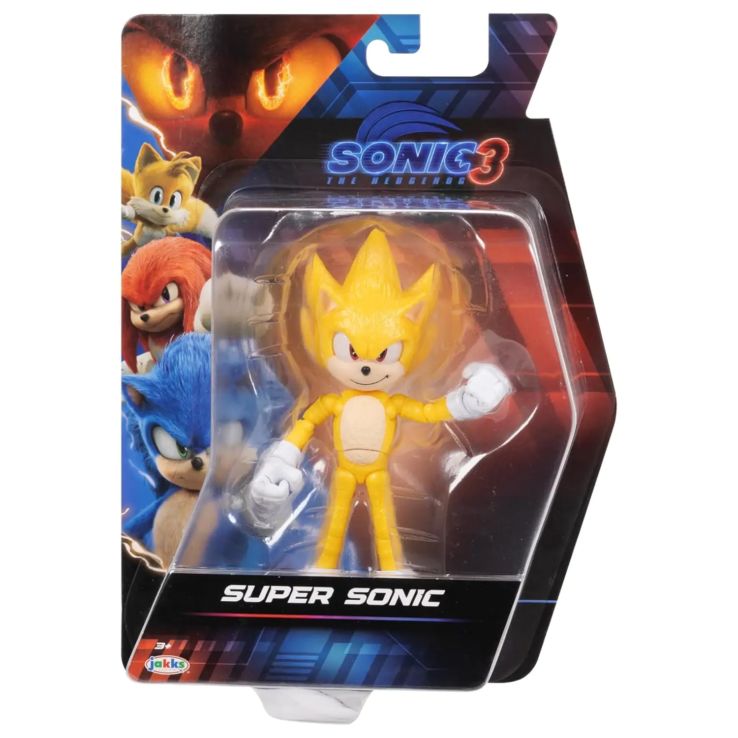 Sonic 3 Figur - Super Sonic Produktfoto
