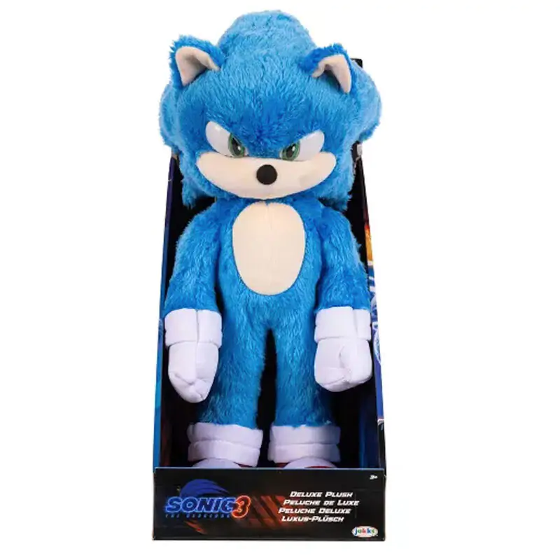 Sonic 3 Sonic Deluxe Plüschfigur 32cm Produktfoto