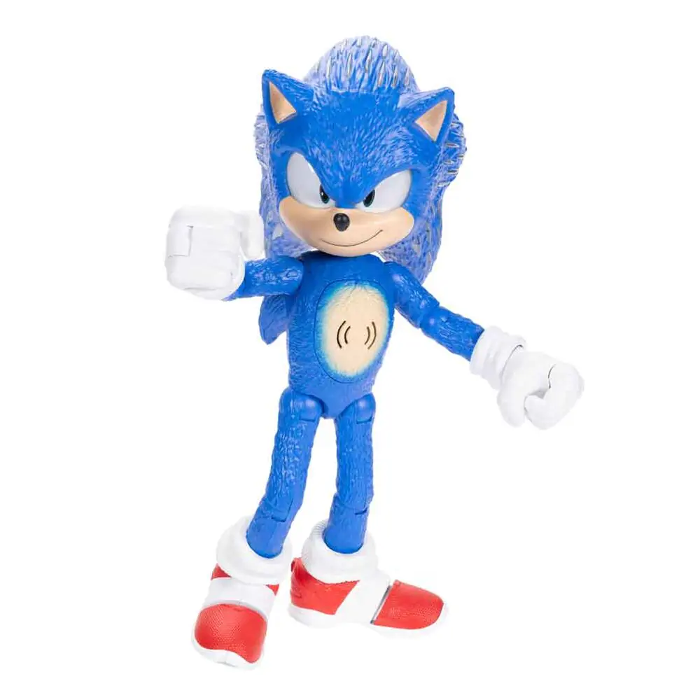 Sonic 3 The Movie Interaktive Sonic Figur 35cm Produktfoto