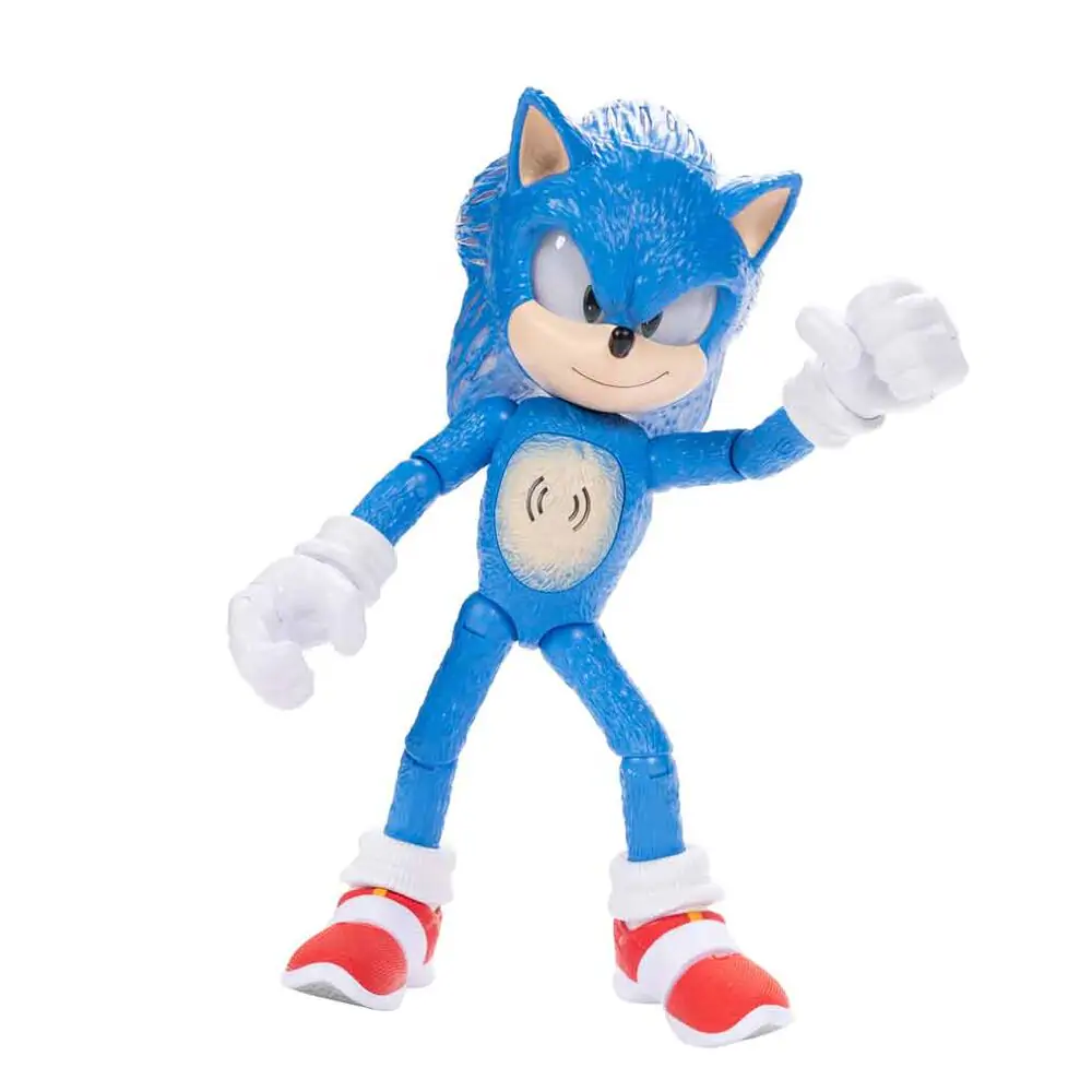 Sonic 3 The Movie Interaktive Sonic Figur 35cm Produktfoto