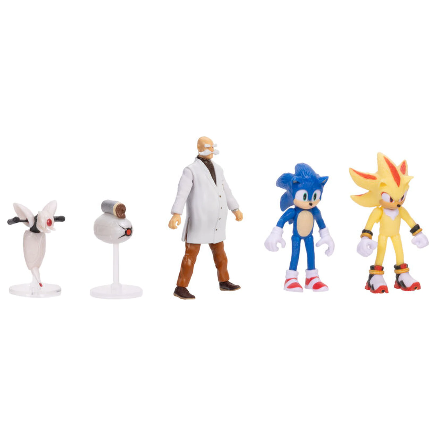 Sonic 3 Welle 3 Packung 5 Figuren 6cm Produktfoto