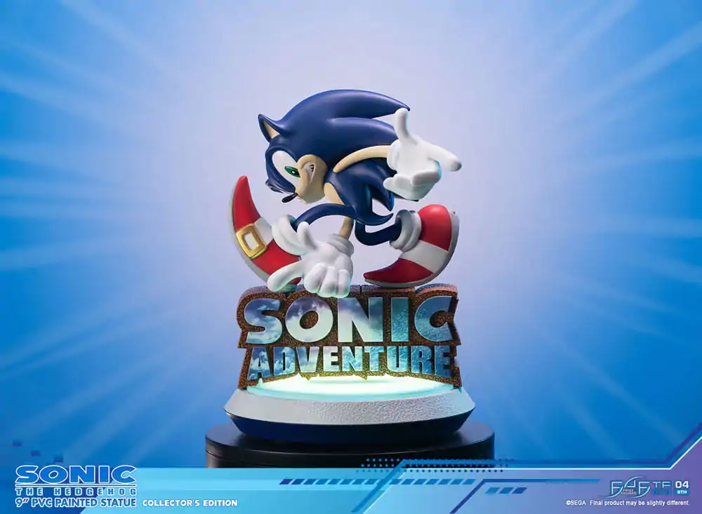 Sonic Adventure PVC Statue Sonic the Hedgehog Collector's Edition 23 cm Produktfoto