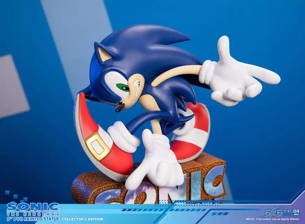 Sonic Adventure PVC Statue Sonic the Hedgehog Collector's Edition 23 cm Produktfoto