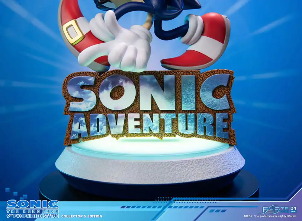 Sonic Adventure PVC Statue Sonic the Hedgehog Collector's Edition 23 cm Produktfoto