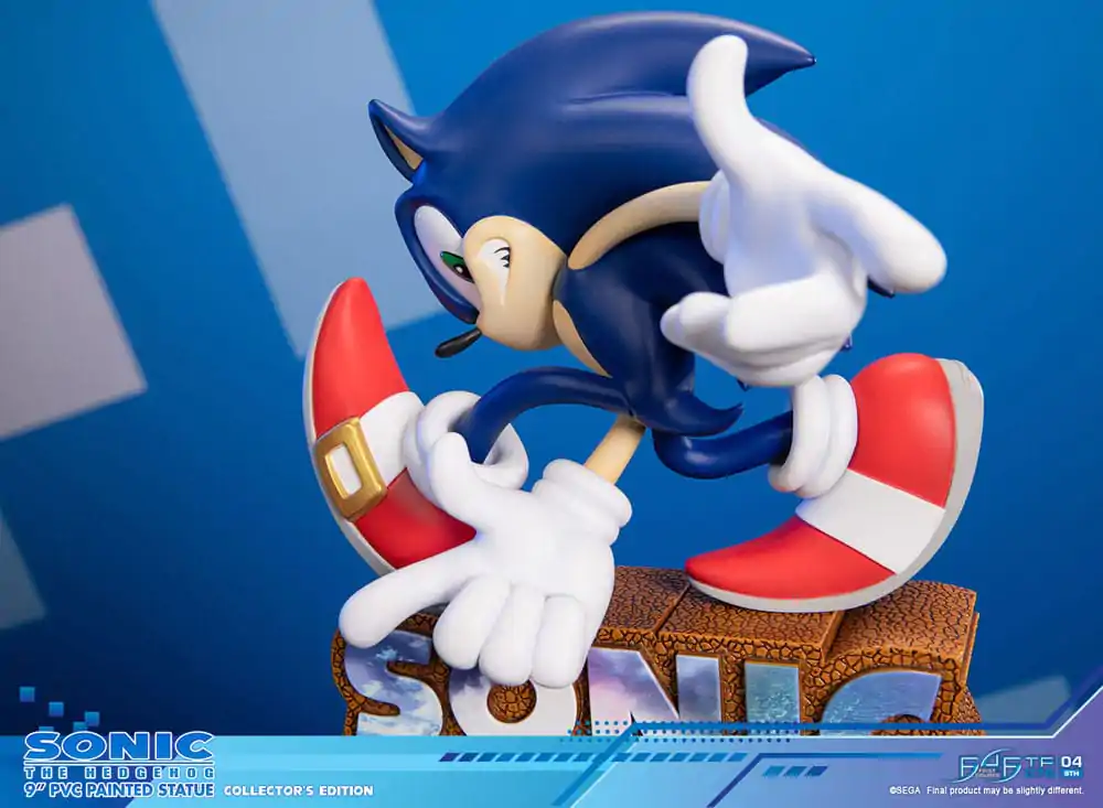 Sonic Adventure PVC Statue Sonic the Hedgehog Collector's Edition 23 cm Produktfoto