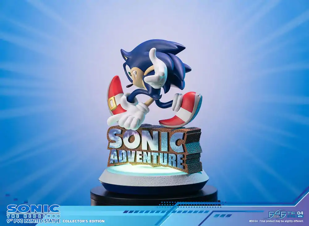 Sonic Adventure PVC Statue Sonic the Hedgehog Collector's Edition 23 cm Produktfoto