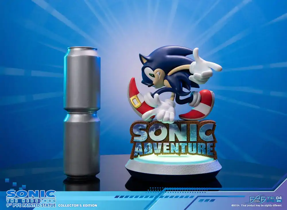 Sonic Adventure PVC Statue Sonic the Hedgehog Collector's Edition 23 cm Produktfoto