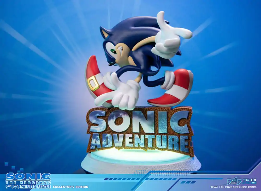 Sonic Adventure PVC Statue Sonic the Hedgehog Collector's Edition 23 cm Produktfoto