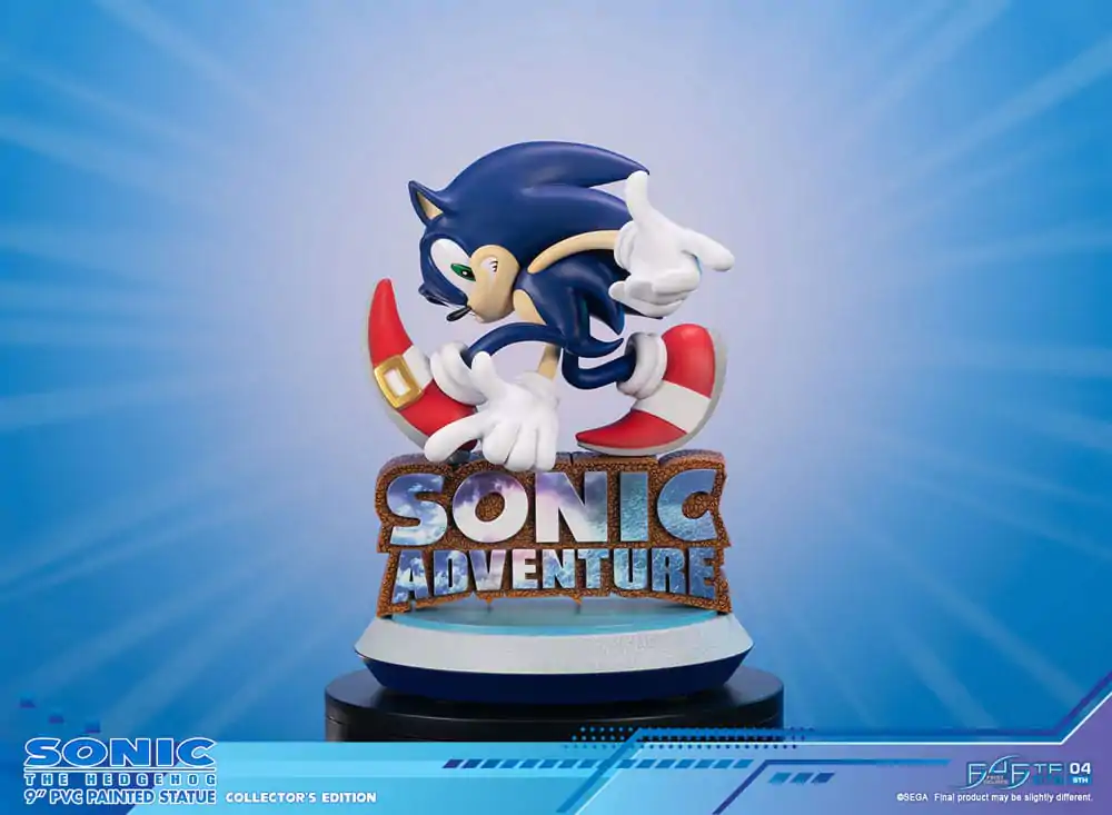 Sonic Adventure PVC Statue Sonic the Hedgehog Collector's Edition 23 cm Produktfoto