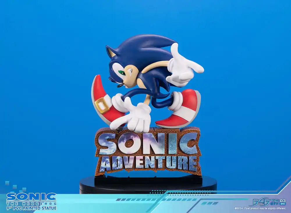 Sonic Adventure PVC Statue Sonic the Hedgehog Standard Edition 21 cm Produktfoto