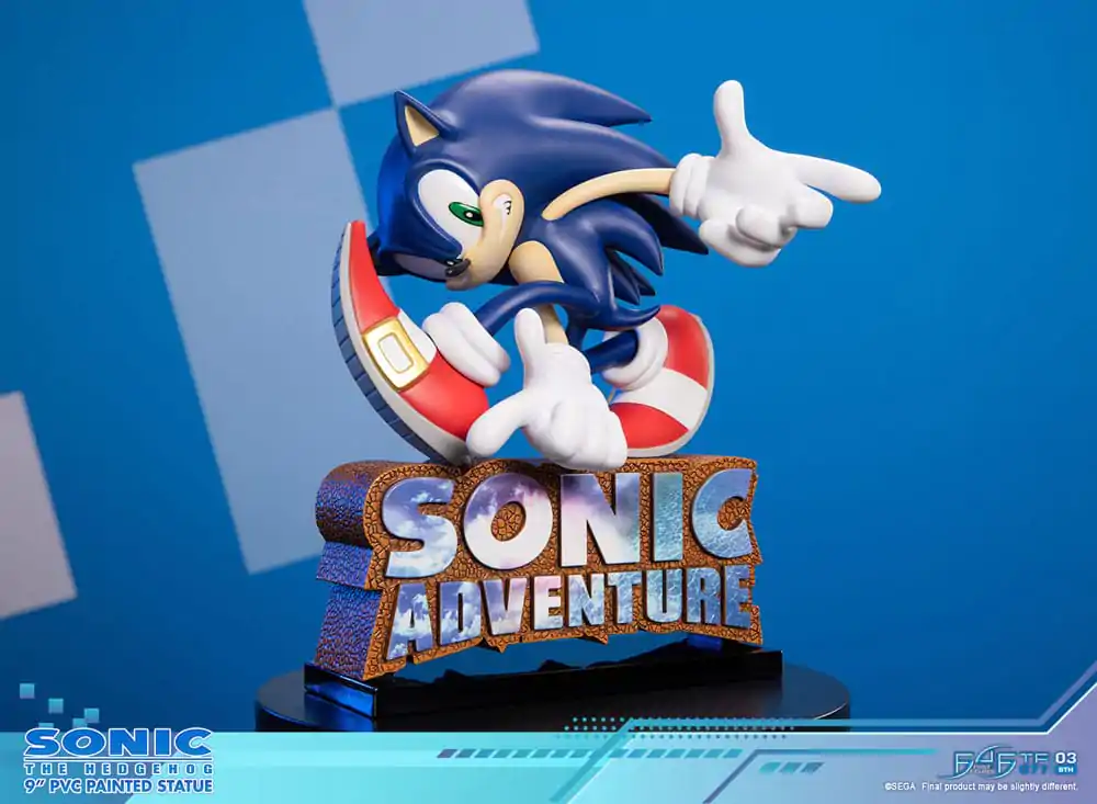 Sonic Adventure PVC Statue Sonic the Hedgehog Standard Edition 21 cm Produktfoto