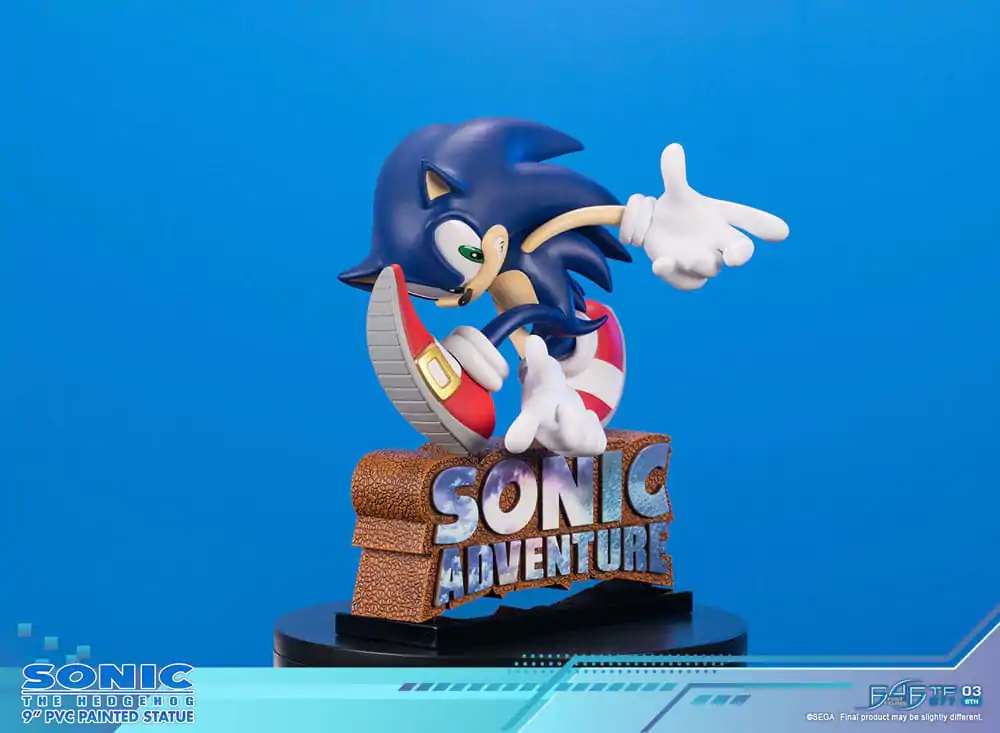 Sonic Adventure PVC Statue Sonic the Hedgehog Standard Edition 21 cm Produktfoto