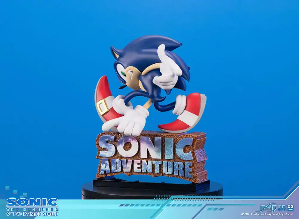 Sonic Adventure PVC Statue Sonic the Hedgehog Standard Edition 21 cm Produktfoto