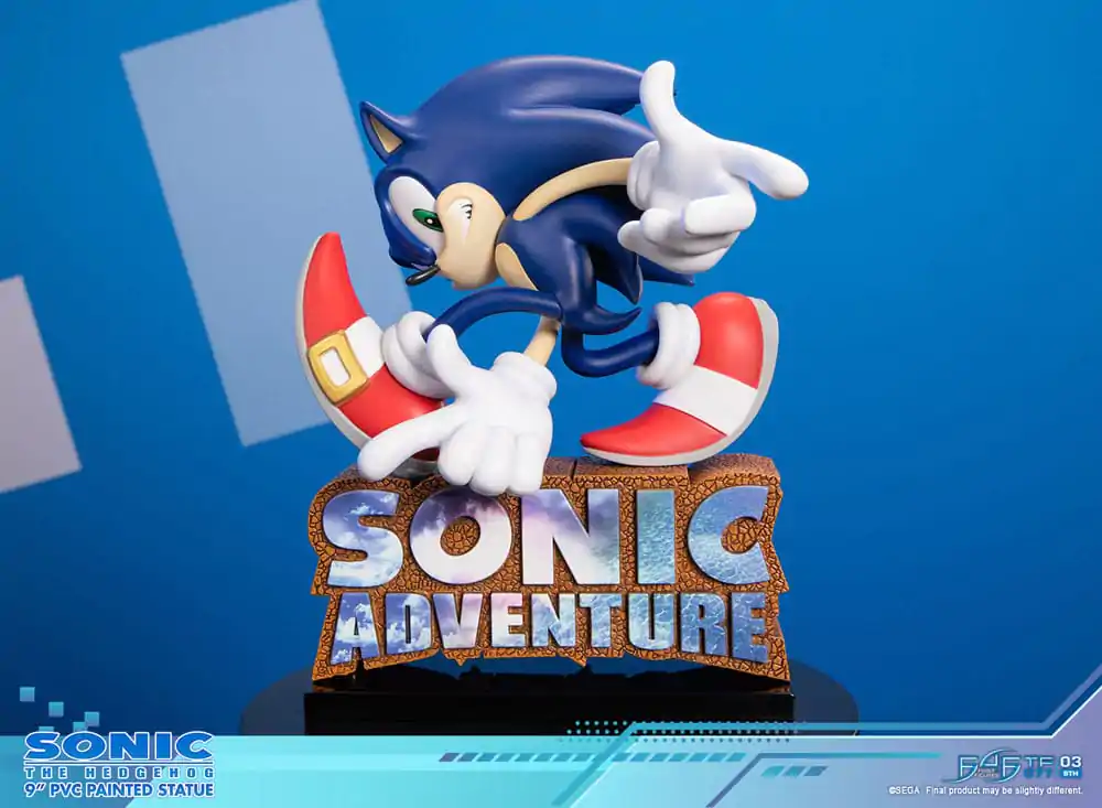 Sonic Adventure PVC Statue Sonic the Hedgehog Standard Edition 21 cm Produktfoto